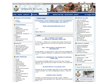 Tablet Screenshot of comune.lari.pi.it